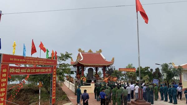 TRANG NGHIÊM LỄ GIỖ TRẬN LẦN THỨ 54 TẠI DI TÍCH 1015 – TRI ÂN CÁC ANH HÙNG LIỆT SĨ